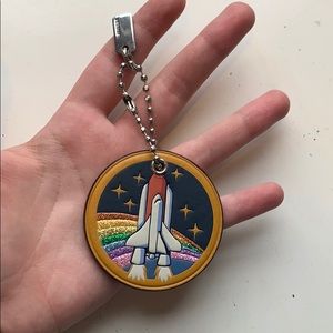 Coach NASA key chain